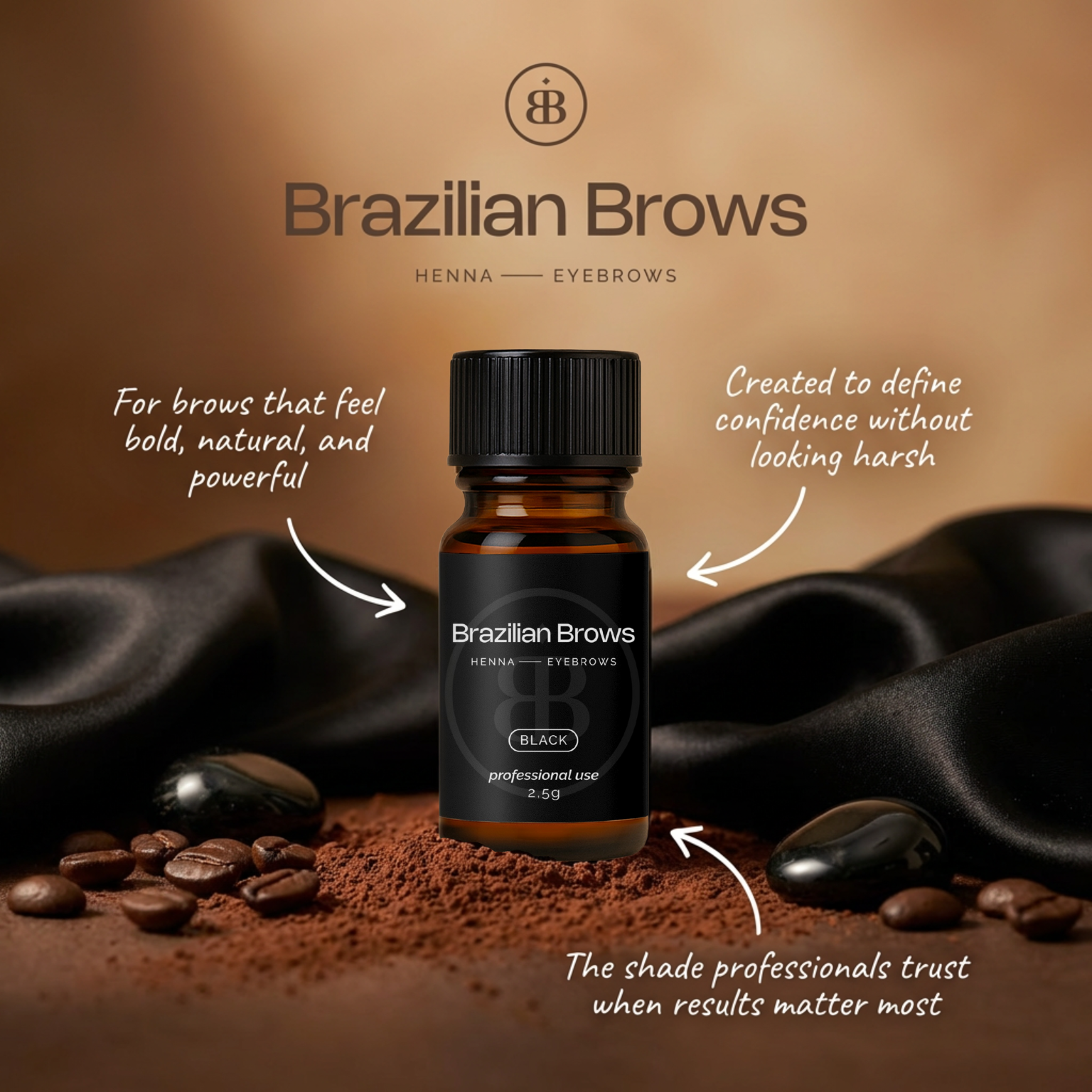Henna do brwi – Czarny