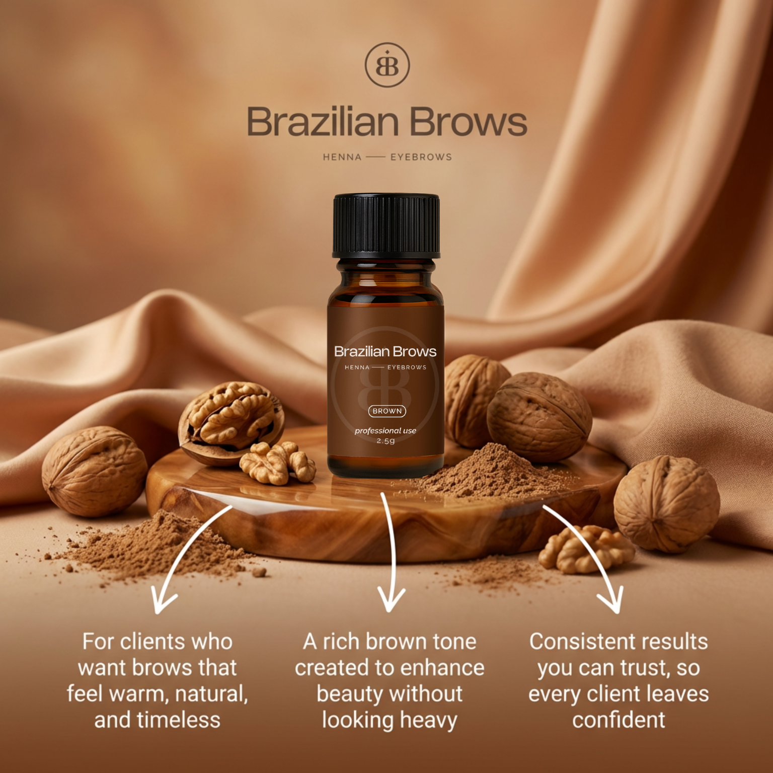 Henna do brwi – Brązowy