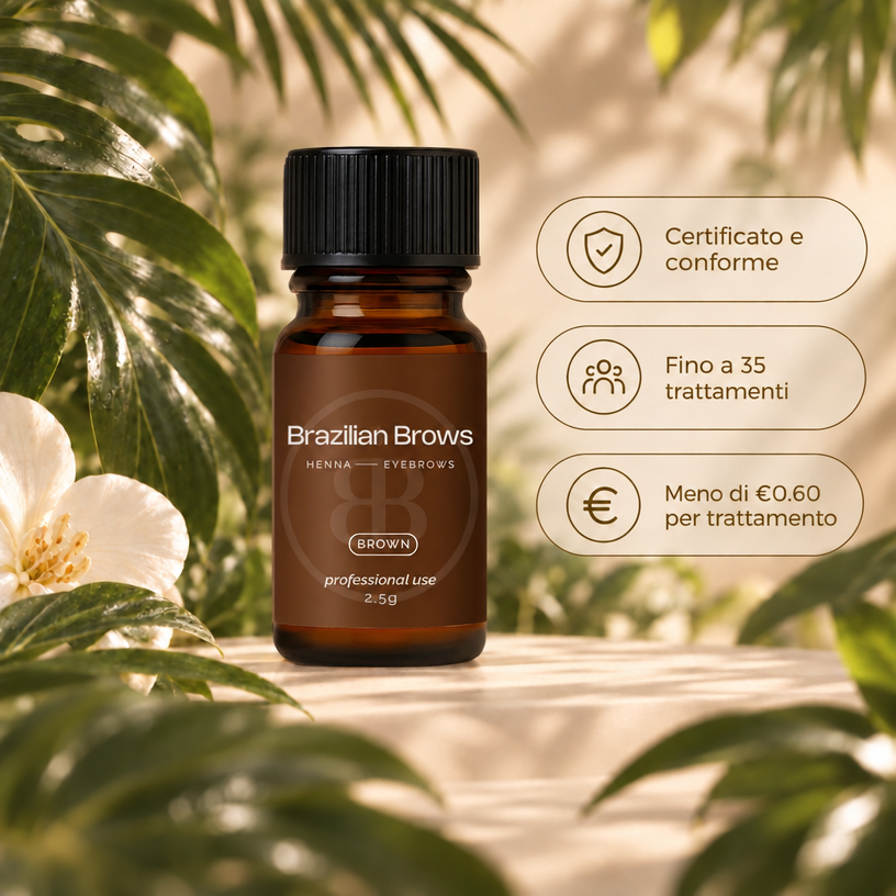Henna do brwi – Brązowy